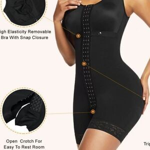 Shapewear Mid Thigh Body Shaper for Women Sz- Large
